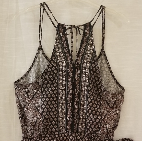 *Aeropostal Boho Printed Crop Jumpsuit. - Picture 5 of 7